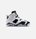 Air Jordan 6 Retro Black and White Grade School Lifestyle Shoe – Black/White