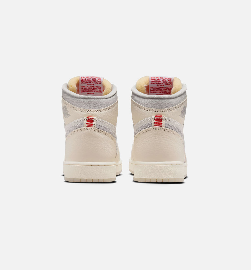 Air Jordan 1 Retro High OG Sail Grade School Lifestyle Shoes - Sail/University Red/Pale Ivory/Coconut Milk