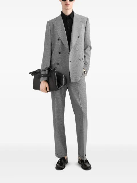 Dolce & Gabbana houndstooth-pattern blazer