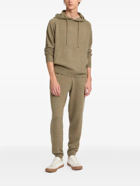Yves Salomon knitted hoodie