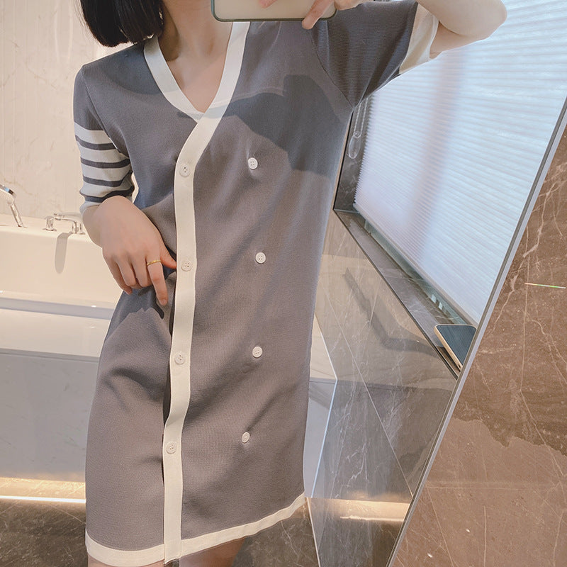 Women's Color-Block T-Shirt Dress | Thom Browne