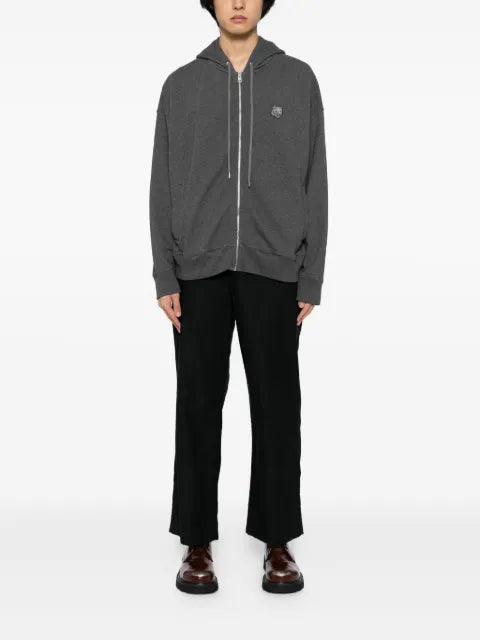 Maison Kitsuné fox-head patch hoodie