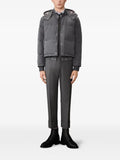 Thom Browne poly tech down filled bomber jacket with armbands