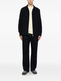 SANDRO zipped jersey shirt