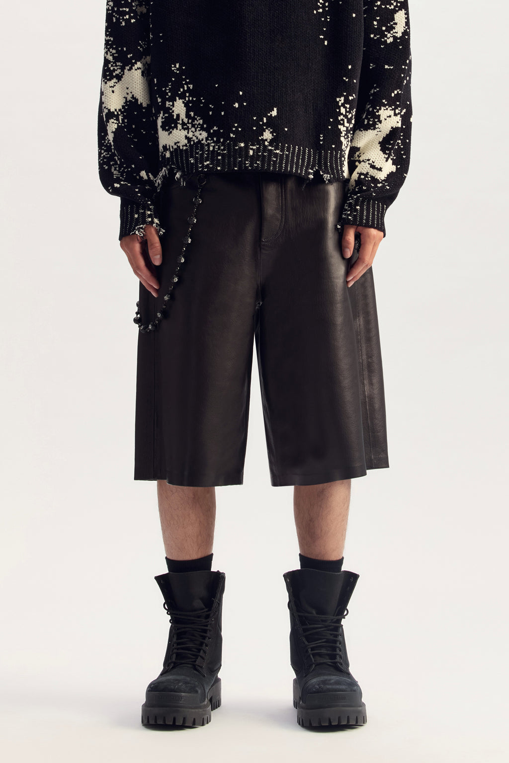 Tech Leather Short