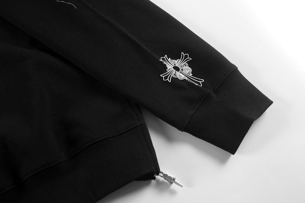Chrome Hearts Horseshoe Graphic Crewneck Sweatshirt