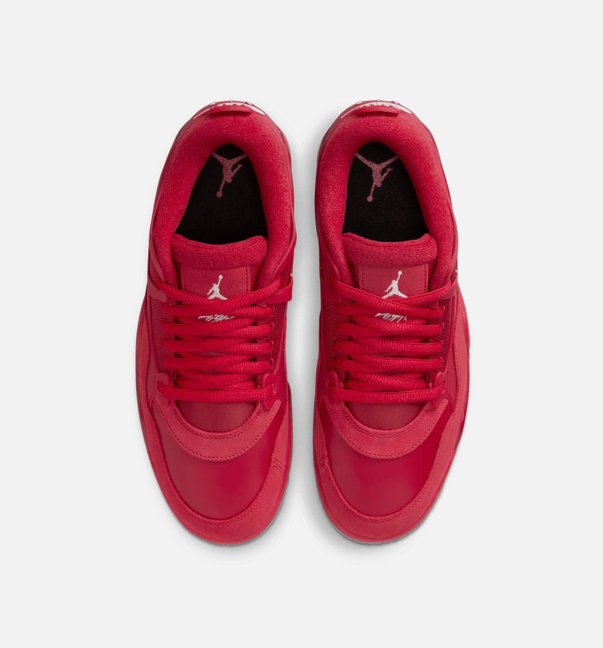 Air Jordan 4 RM Men's Lifestyle Shoes | Varsity Red / Blue Tint / Black / White